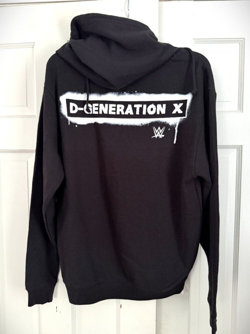 WWE DX D-Generation X Black Pullover Hoodie Men's Size Small - Picture 4 of 6
